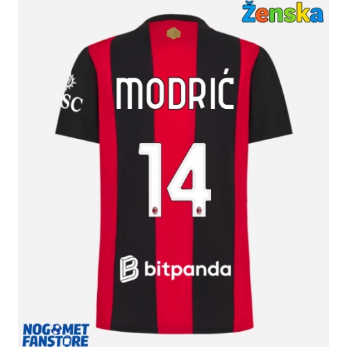 AC Milan Luka Modric #14 Domaci Dres za Ženska 2026-27 Kratak Rukav